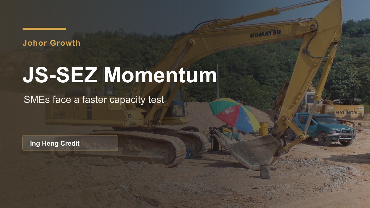Johor's JS-SEZ Momentum Could Put SMEs Under A Faster Equipment Timing Test